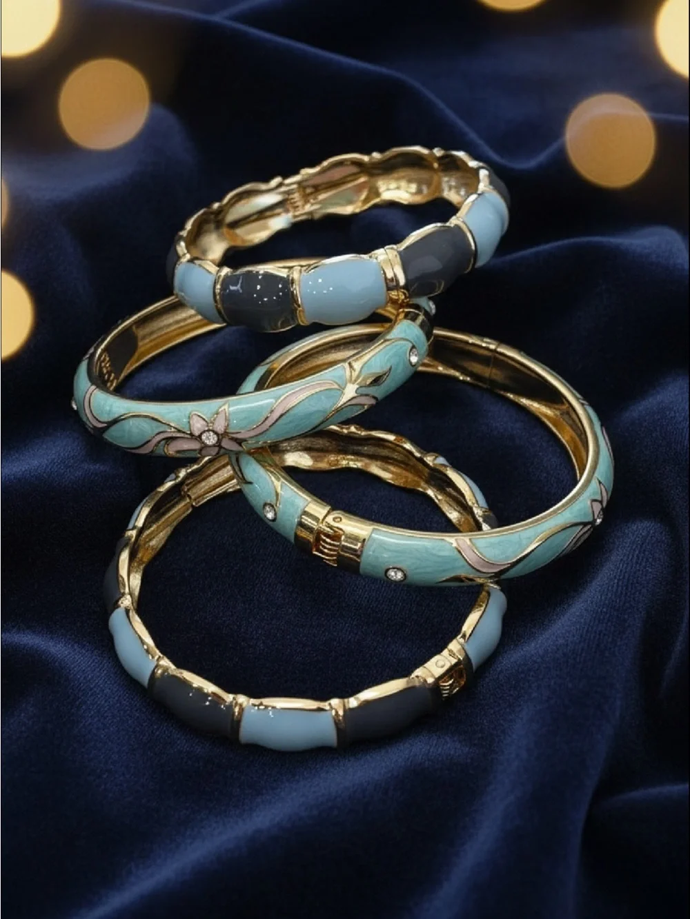 Stacked Bangles - Picture 3 of 4